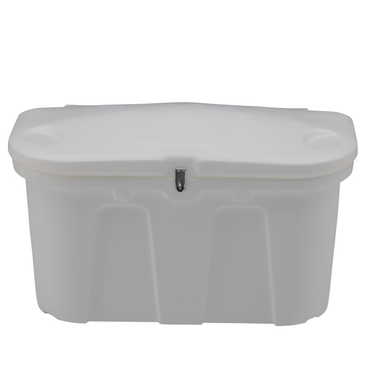 Taylor Made Stow N’ Go Polyethylene Dock & Patio Storage Box, White (43"L x 21"W x 26"H) #123650