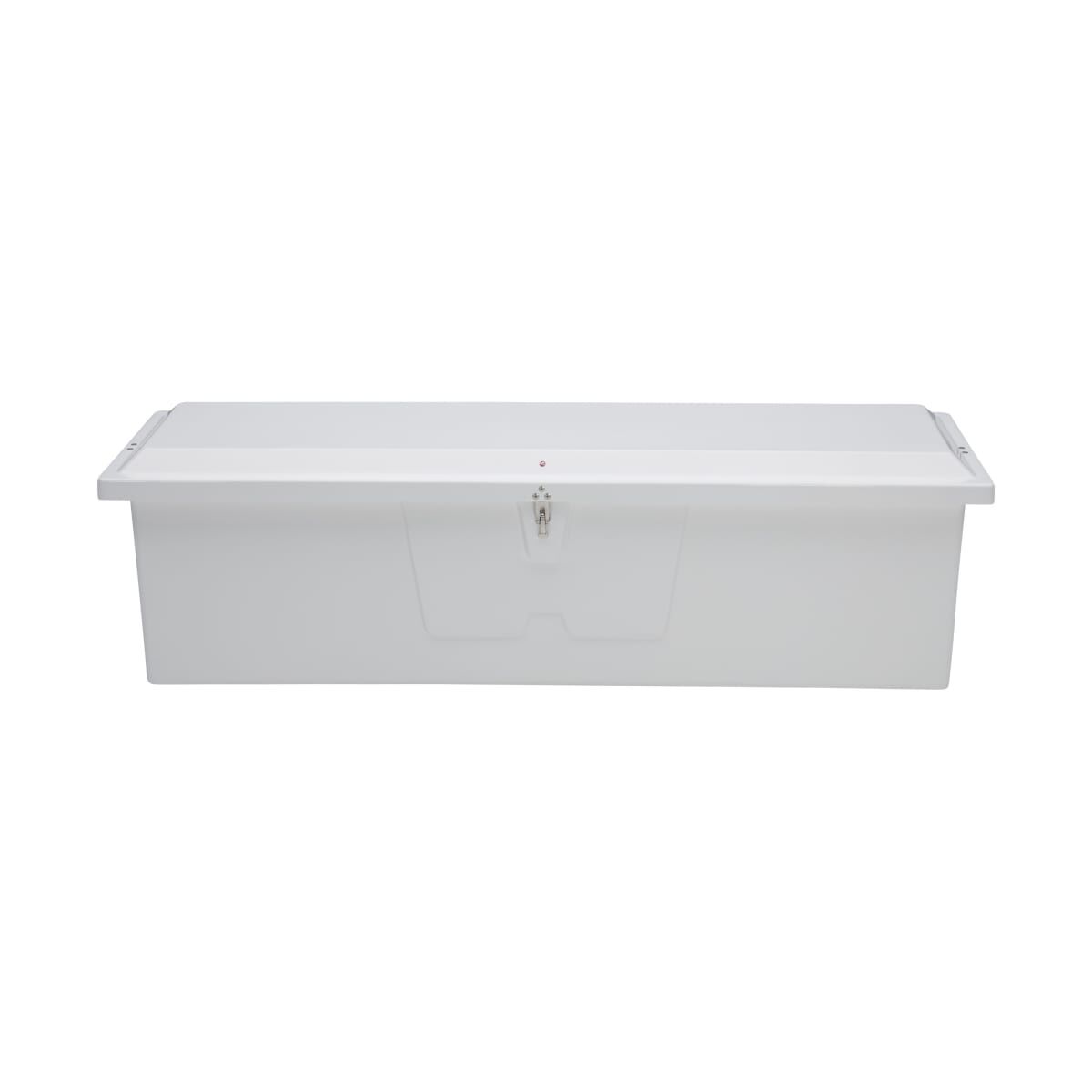 Taylor Made Stow N’ Go Standard Fiberglass Dock Box, Large (24"H x 85"W x 22"D), White #83551