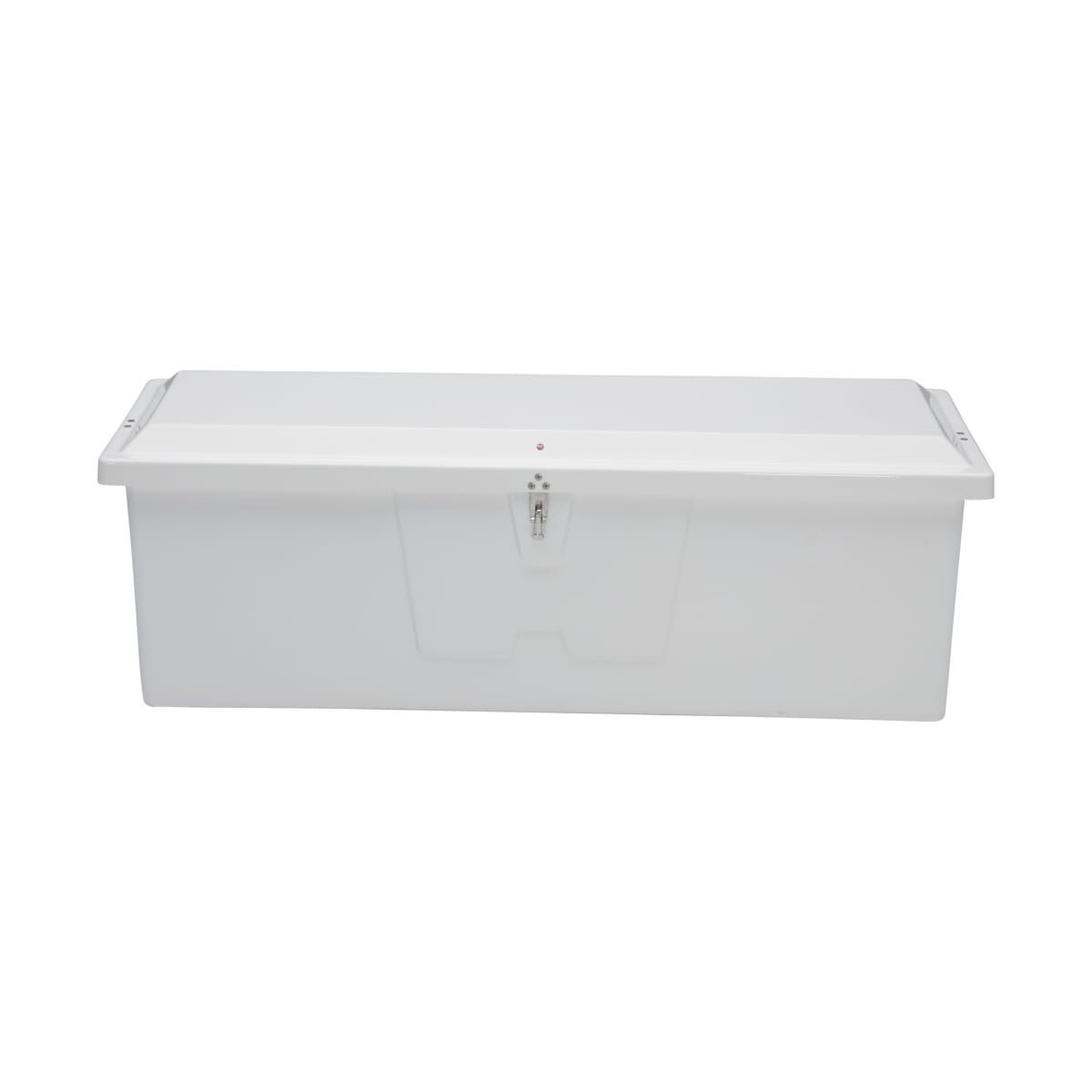 Taylor Made Stow N’ Go Standard Fiberglass Dock Box, Medium (24"H x 72"W x 23"D), White #83552