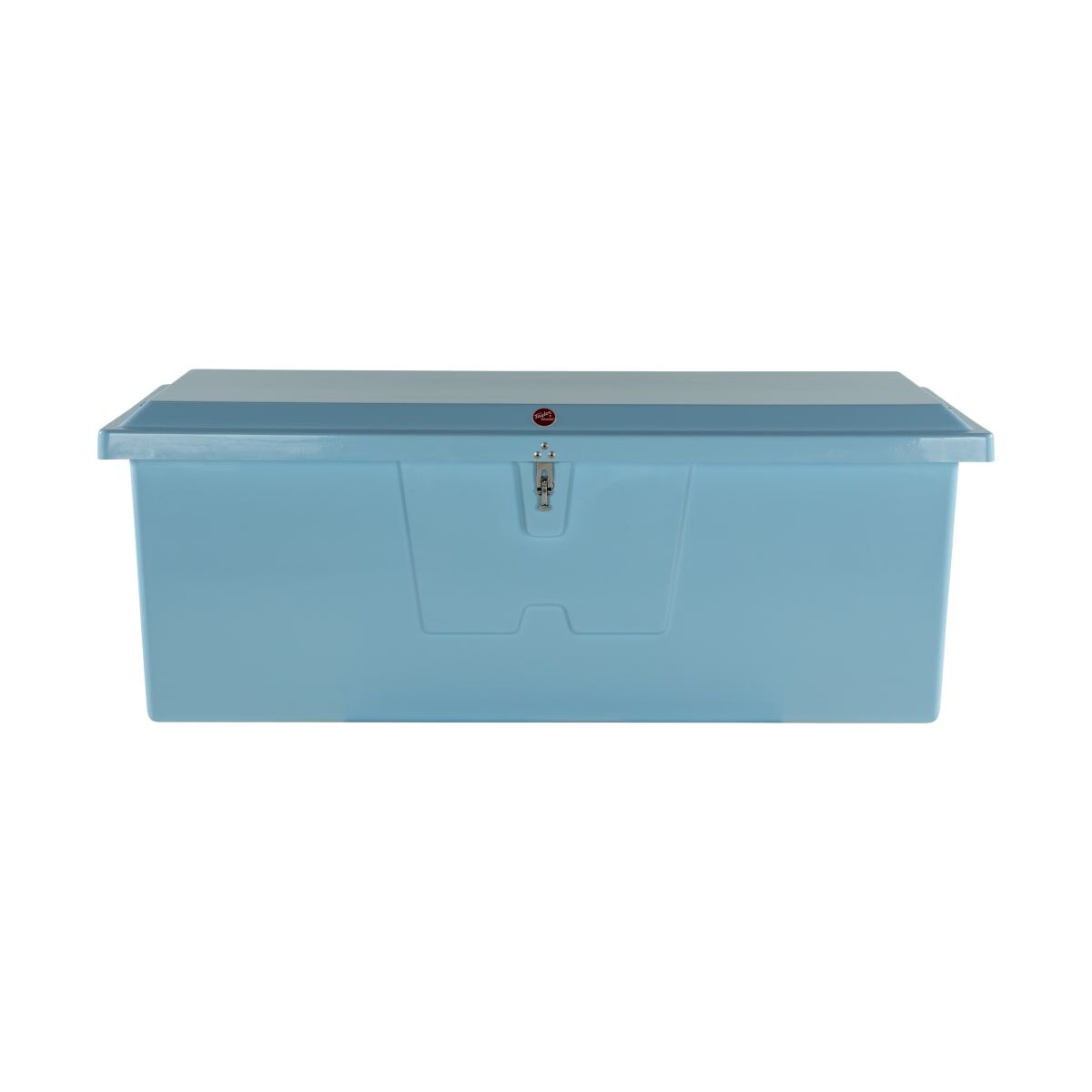 Taylor Made Stow N’ Go Deep Fiberglass Dock Box, Medium (27"H x 72"W x 26"D), Ice Blue #83554IB