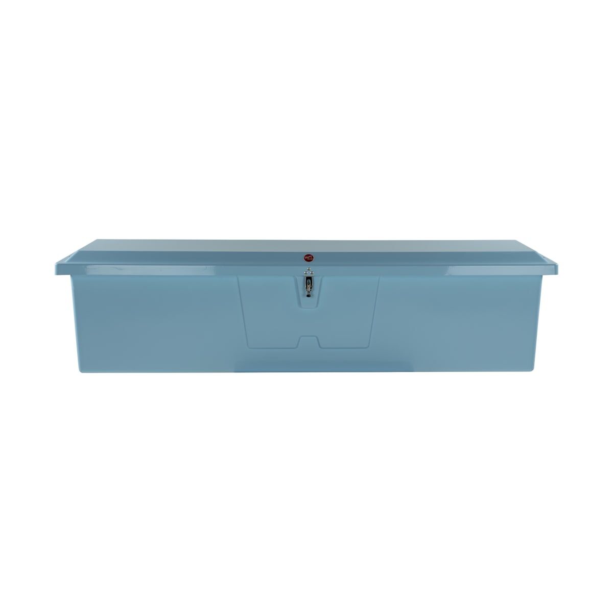Taylor Made Stow N’ Go Fisherman’s Fiberglass Dock Box, Extra Large (24"H x 95"W x 22"D), Ice Blue #83560IB